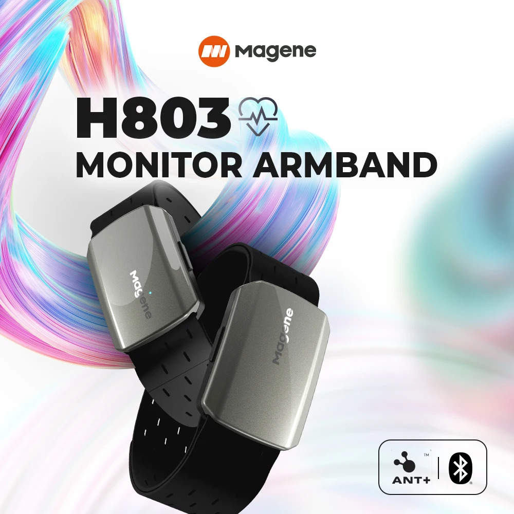 Wrist Wraps Fitness - Magene H803 Monitor Detak Jantung Model