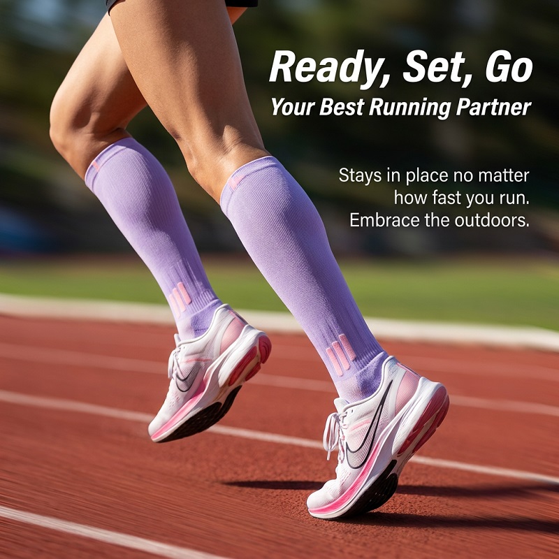 Yoga Fitness Usa - 1/6 Pasang Kaus Kaki Panjang Wanita