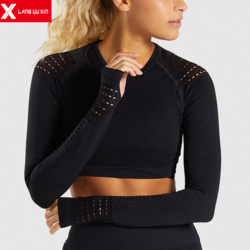 Yoga Fitness Power Yoga - T-Shirt Kebugaran Wanita Baru 2021 Crop