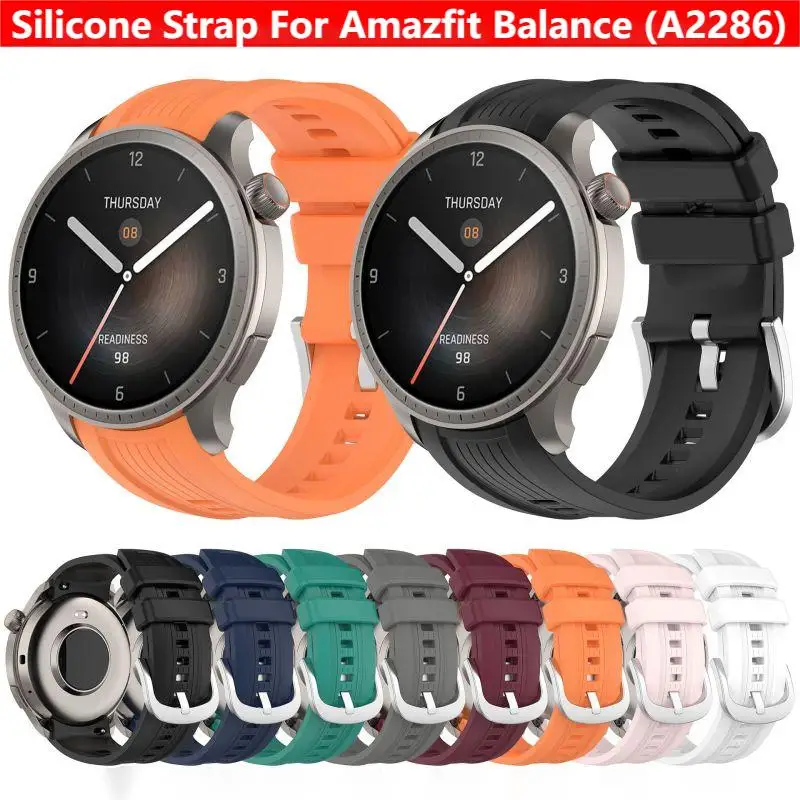 Wrist Wraps Fitness - Tali Silikon untuk Jam Tangan Pintar