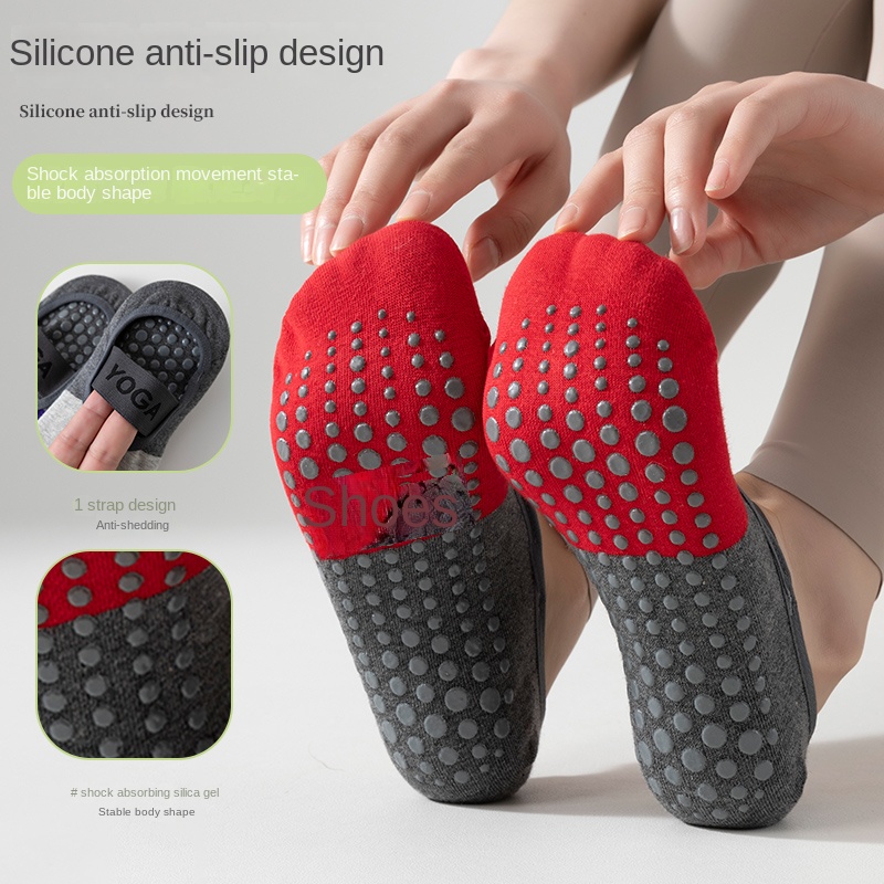 5 pasang Kaus Kaki Yoga Profes - Yoga Fitness Pilates ulasan dan harga