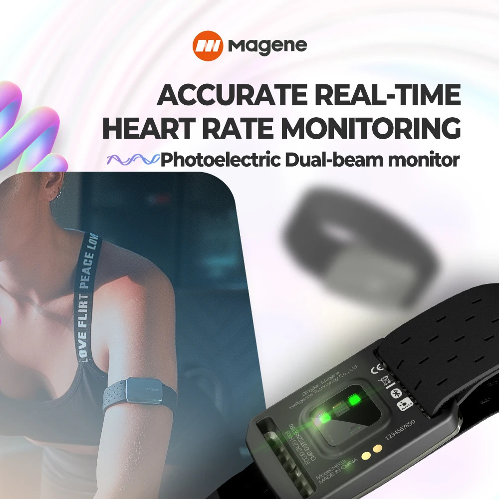 Magene H803 Monitor Detak Jant - Wrist Wraps Fitness ulasan dan harga