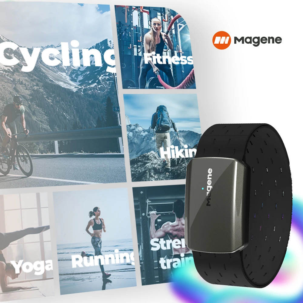 Magene H803 Monitor Detak Jant - Wrist Wraps Fitness ulasan dan harga