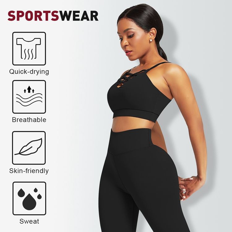 3 Set Pakaian Yoga Wanita - Ho - Yoga Fitness Women ulasan dan harga