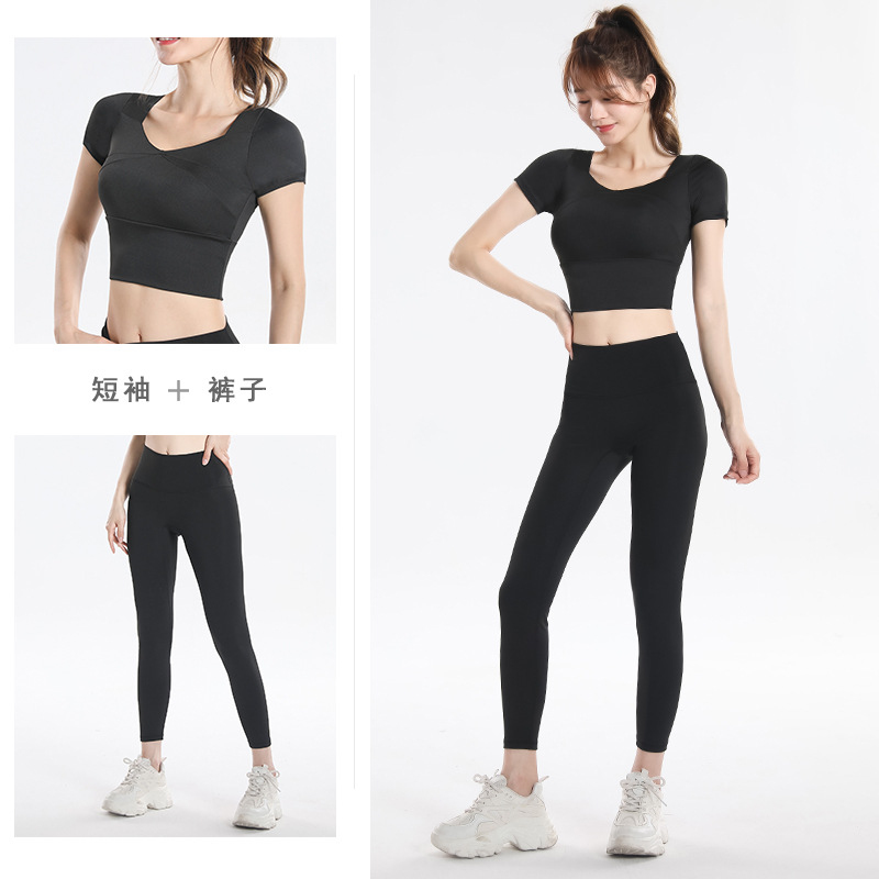 Atasan Olahraga Cepat Kering d - Yoga Fitness Women ulasan dan harga