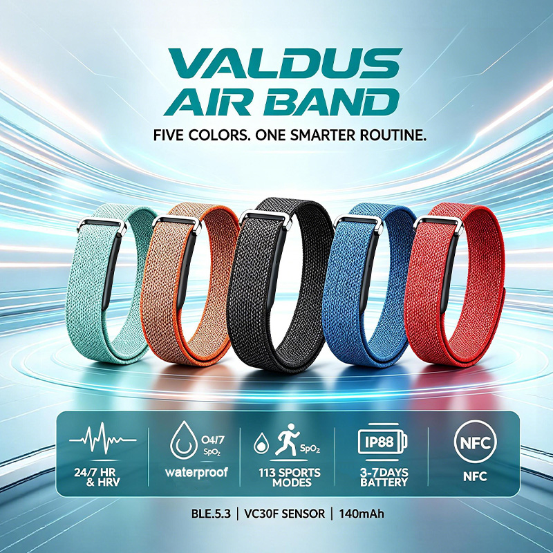 Gelang Pintar VALDUS Air Band  - Wrist Wraps Fitness ulasan dan harga