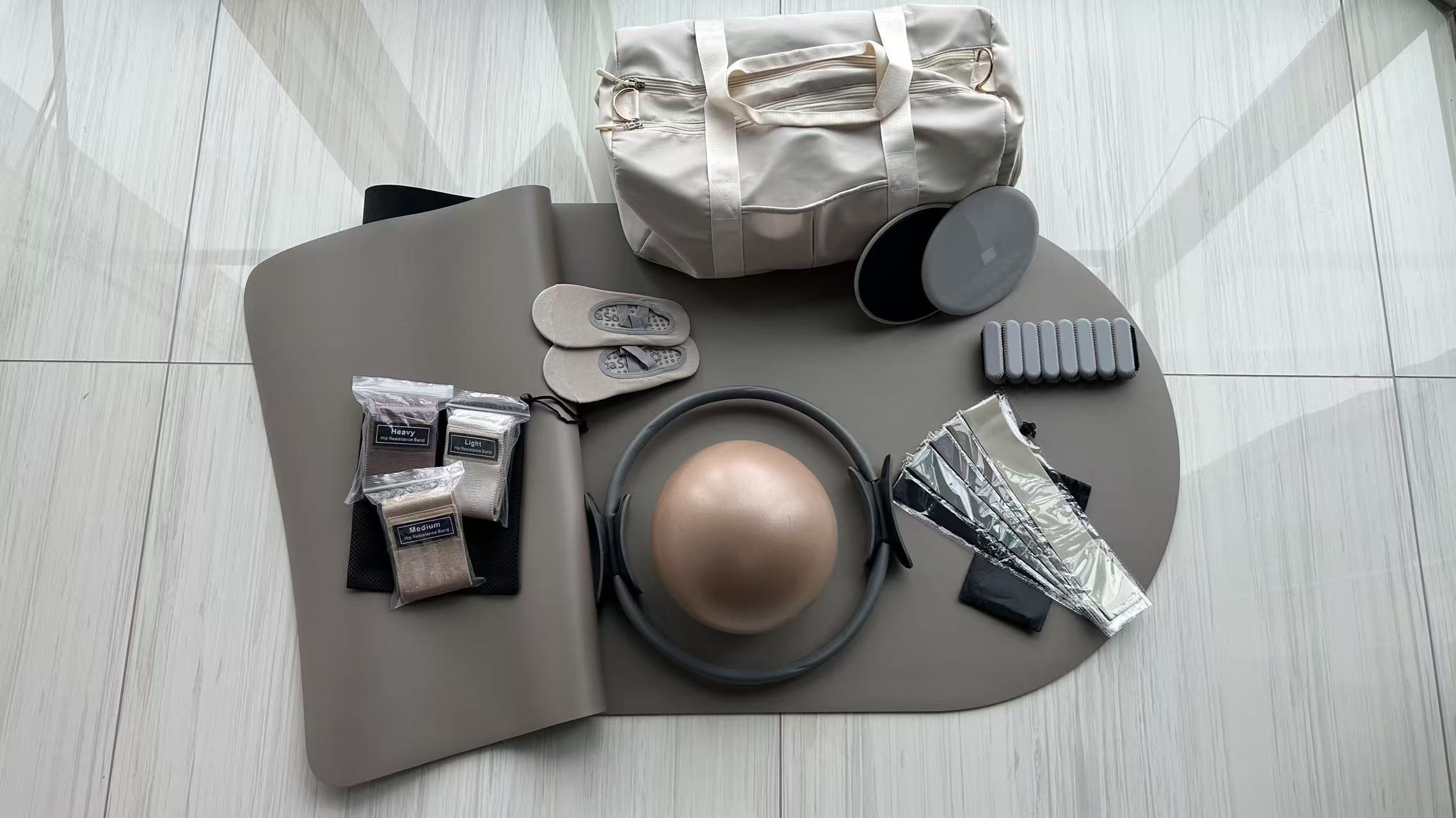 Set Peralatan Kebugaran untuk  - Yoga Fitness Power Yoga ulasan dan harga