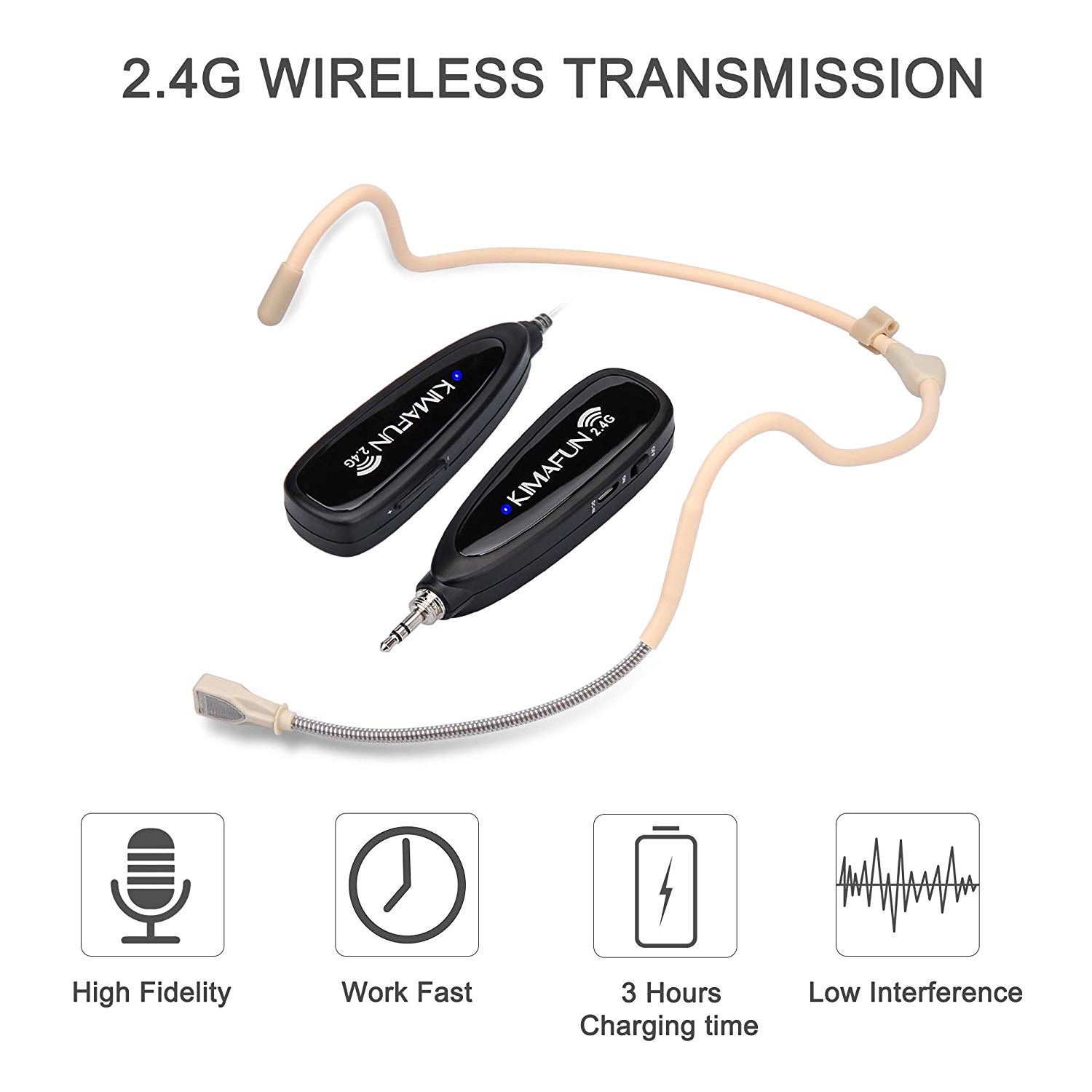 KIMAFUN Headset Nirkabel Tahan - Yoga Fitness Spinning ulasan dan harga