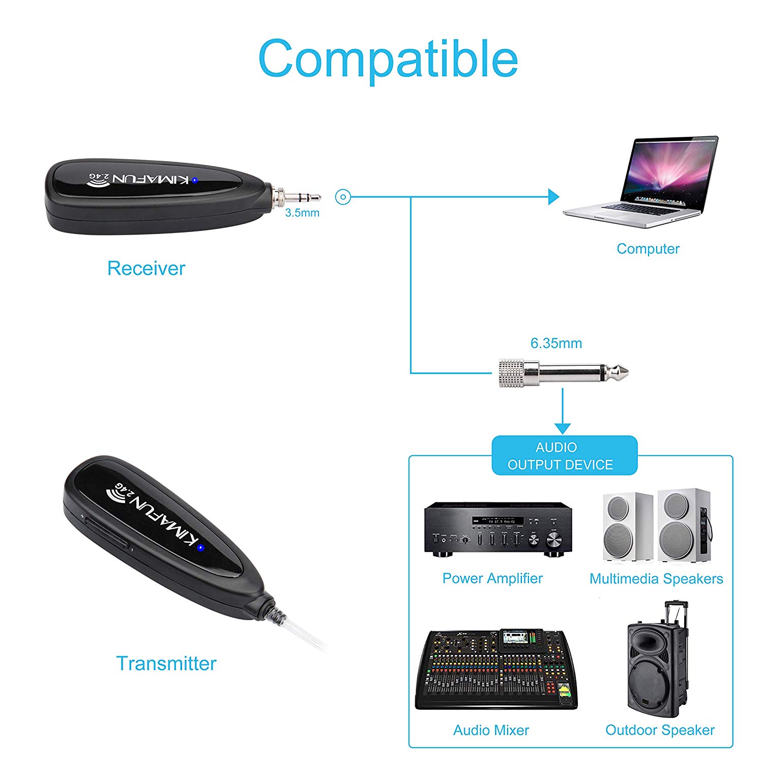 KIMAFUN Headset Nirkabel Tahan - Yoga Fitness Spinning ulasan dan harga