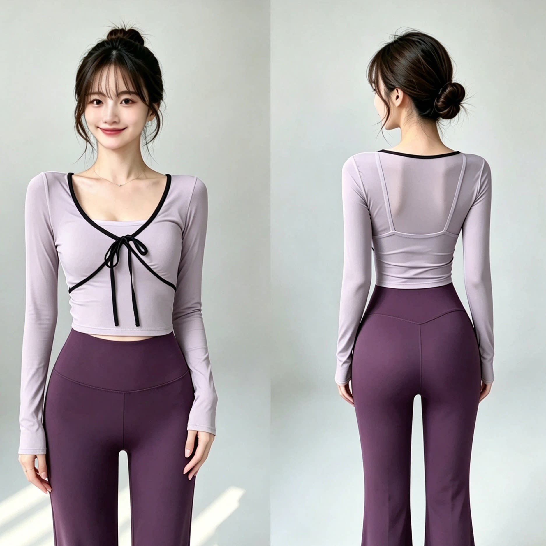Atasan olahraga wanita model d - Yoga Fitness Women ulasan dan harga