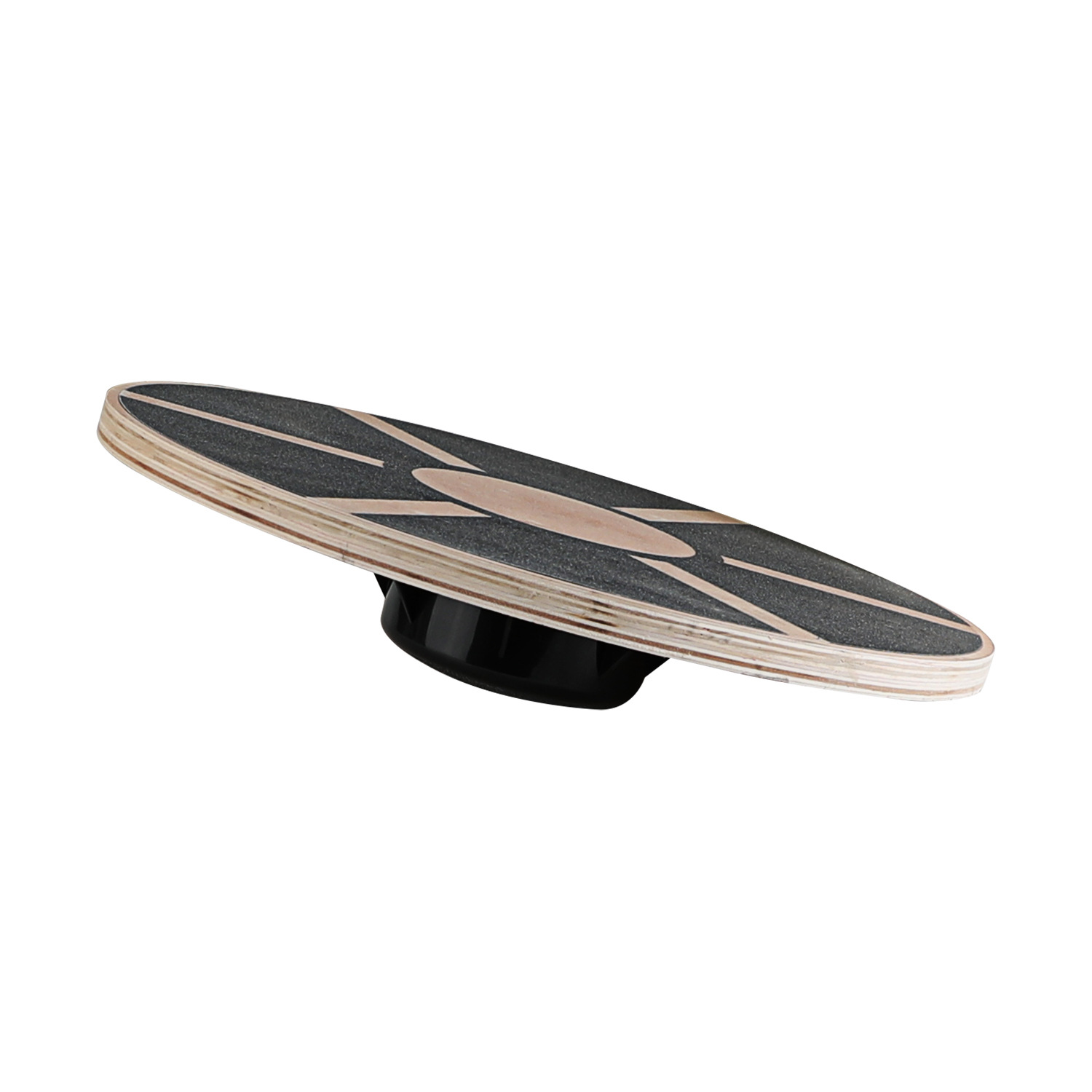 Papan Keseimbangan Yoga Kayu P - Yoga Fitness Trainer ulasan dan harga